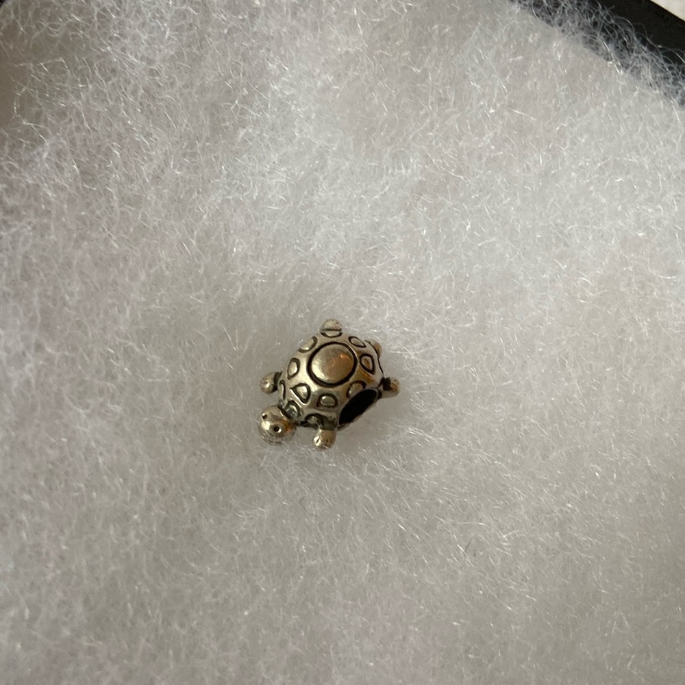 Pandora Sterling Silver turtle bracelet charm